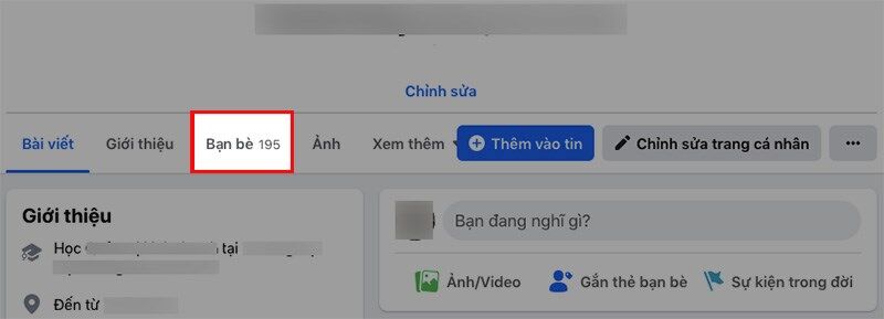 Chọn Bạn bè Cách ẩn người theo dõi trên Facebook mới nhất 2022